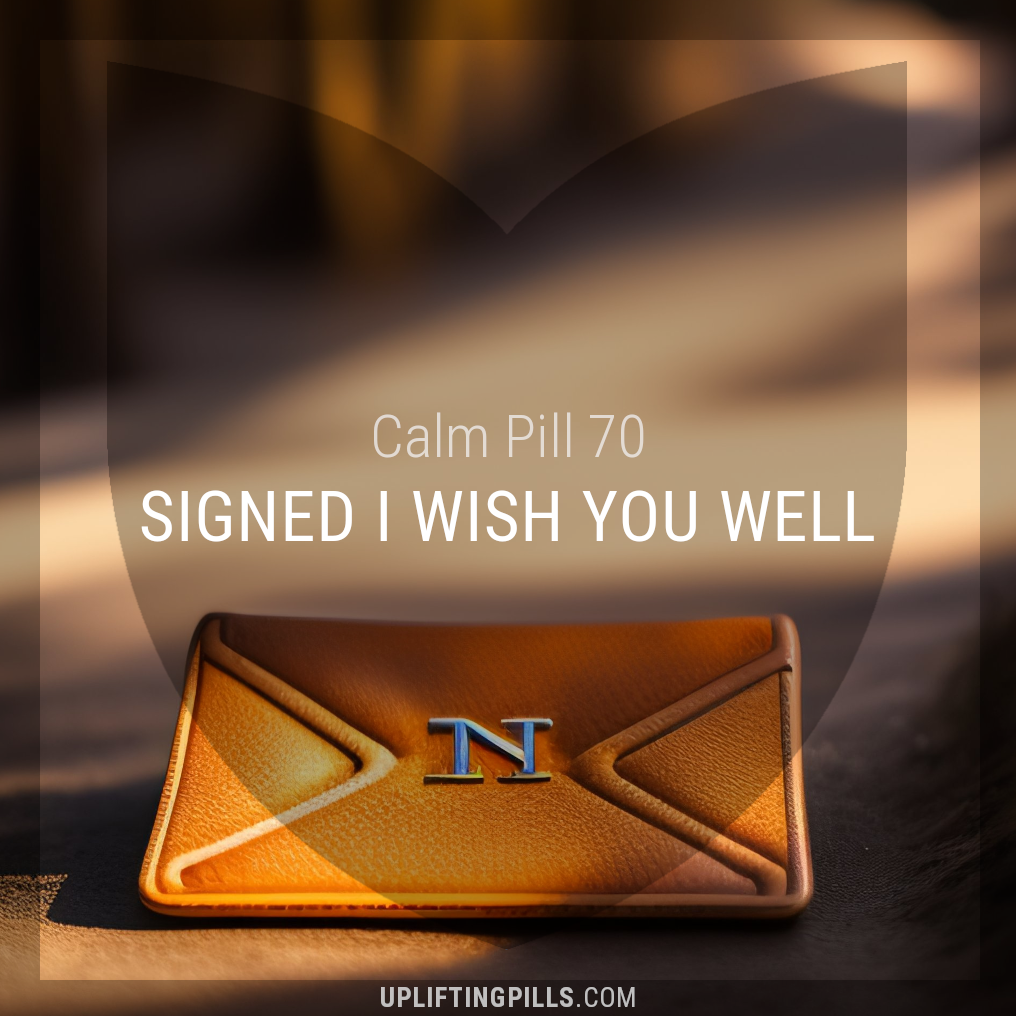 Signed I Wish You Well